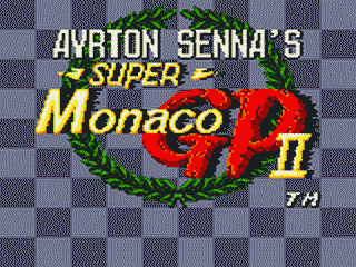 Ayrton Senna's Super Monaco GP II screenshot 2 for Sega Game Gear